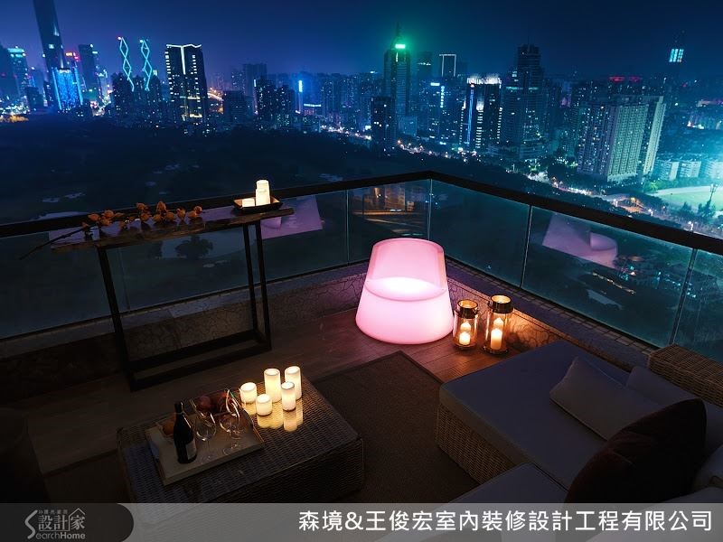 軟裝佈置,對空間影響甚鉅,對岸精裝的高樓層現代宅邸