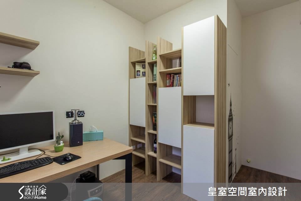 今天小編要介紹的是位於新竹市一間 25 坪兩房一廳的新