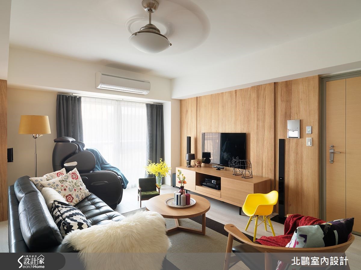 今天要分享的案例位於新北市中和區, 25 坪的新成屋採