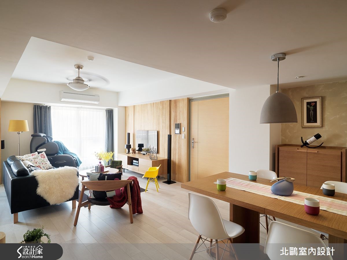 今天要分享的案例位於新北市中和區, 25 坪的新成屋採