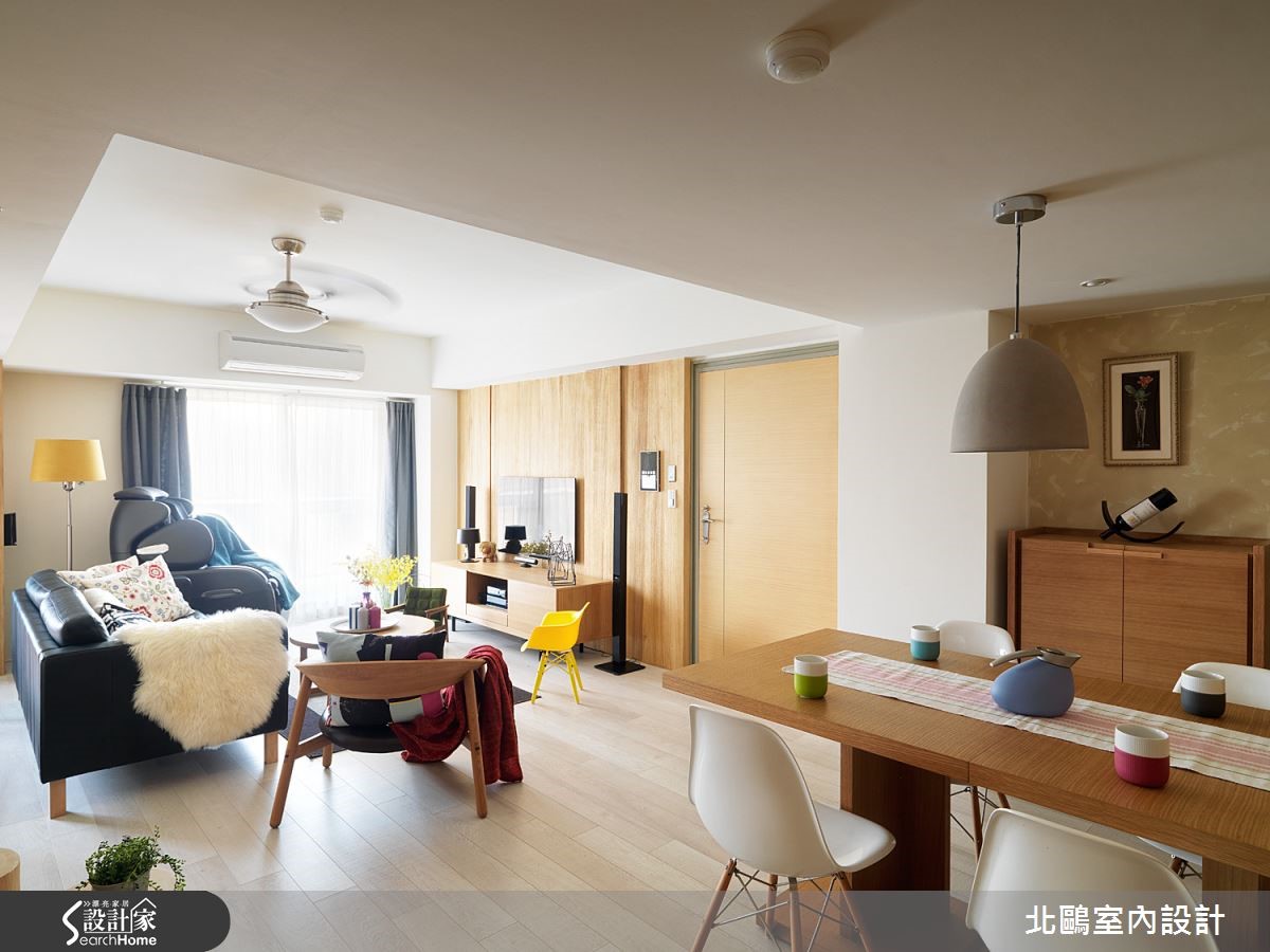 今天要分享的案例位於新北市中和區, 25 坪的新成屋採