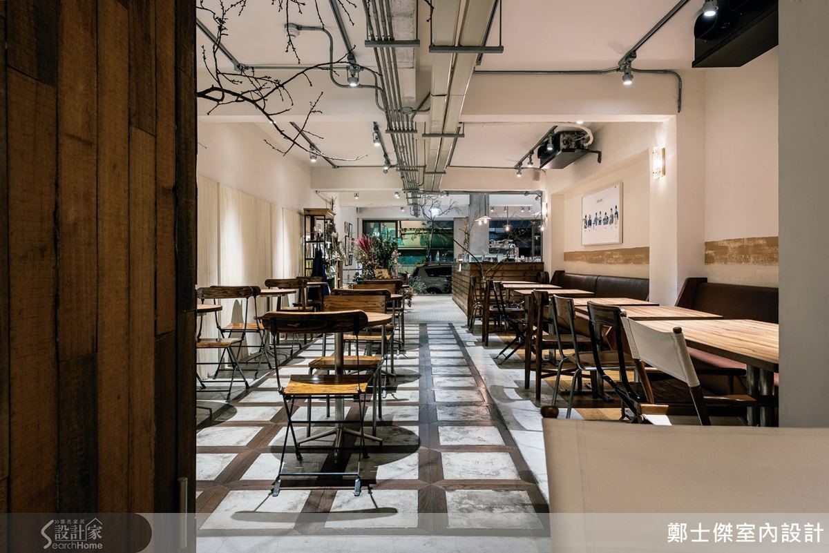 「 Fujin Tree 353 Cafe 」座落於台北市民生社區綠樹