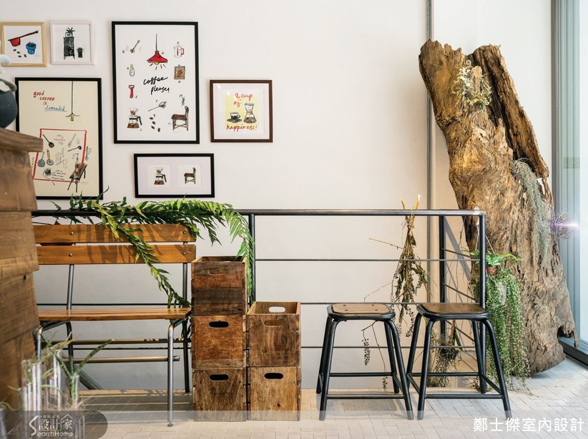 「 Fujin Tree 353 Cafe 」座落於台北市民生社區綠樹