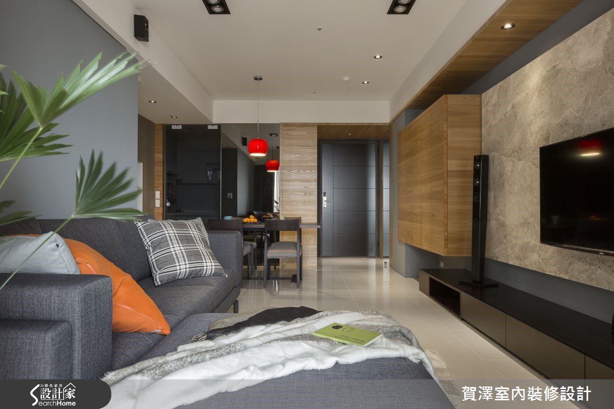新竹的 30 坪 3 房 2 廳居宅,住著一對從事科技業的年
