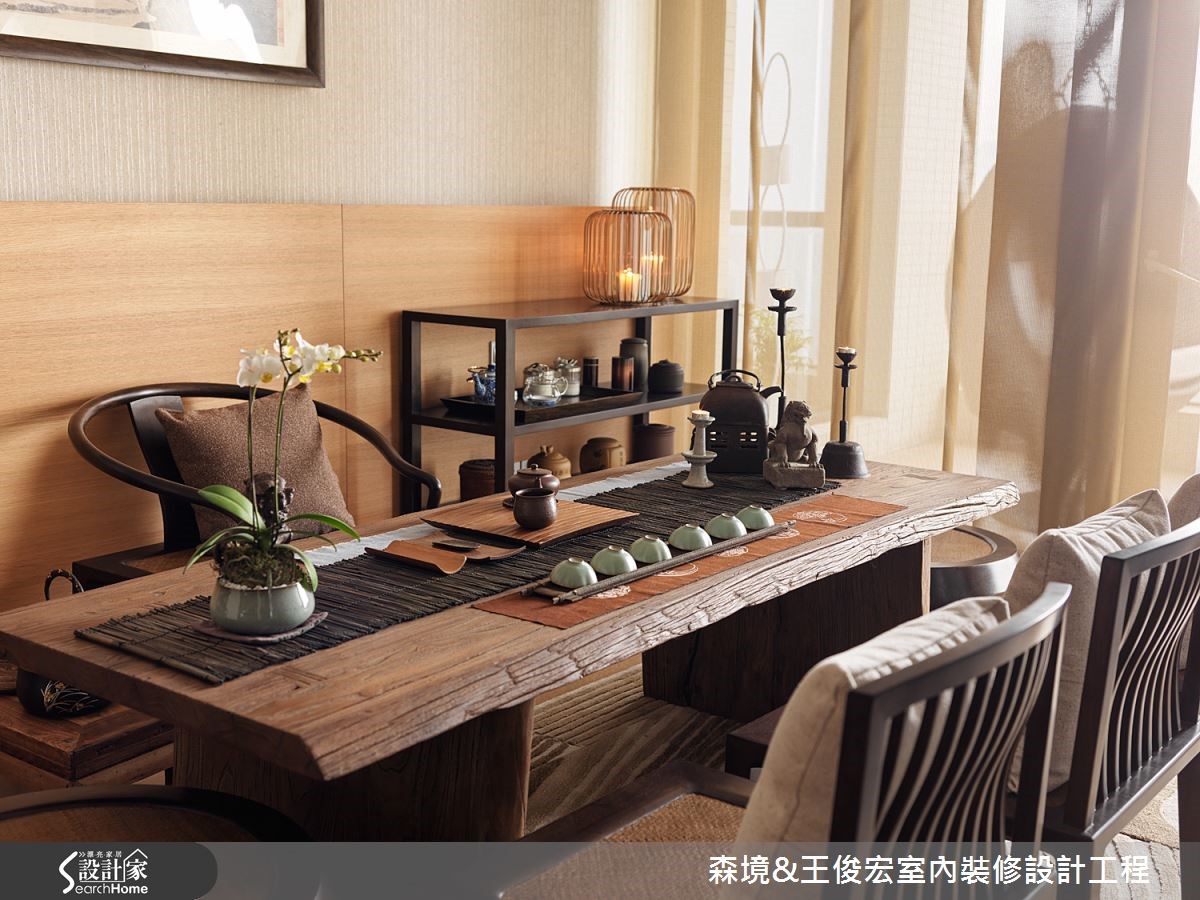 位於中國深圳的 150 坪私人會所,在設計師縝密規劃之
