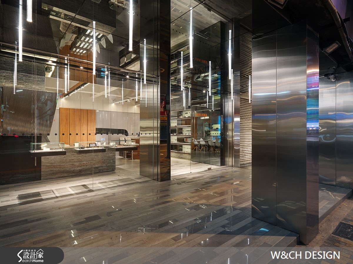 走進新北市新莊區的 25 坪店面,彷彿置身科幻電影場景