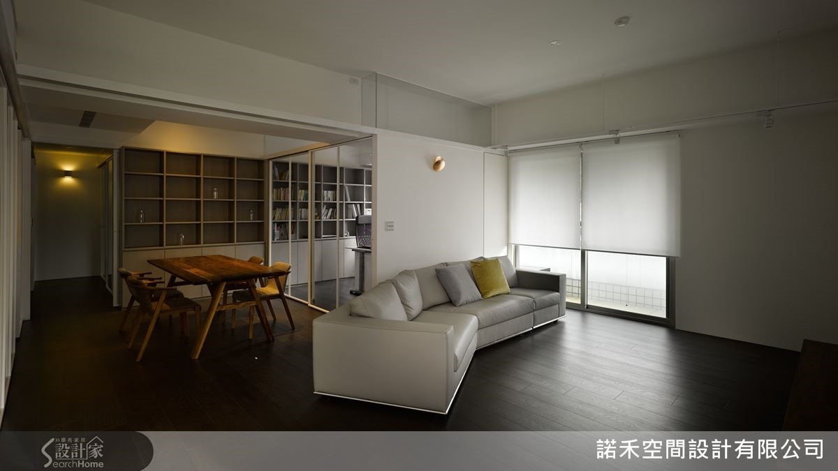 在翁梓富設計師的思維之下,原先的住宅格局被重新拆解