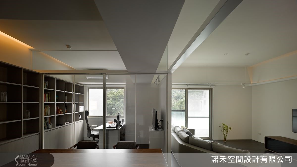 在翁梓富設計師的思維之下,原先的住宅格局被重新拆解