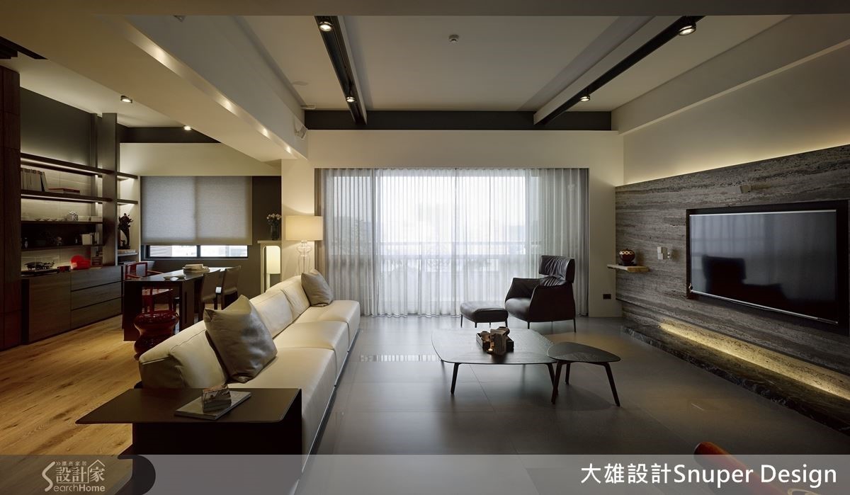 開放格局讓採光、通風變好,Loft燈帶設計,保留挑高優勢。 開放格局讓採光、通風變好,Loft燈帶設計,保留挑高優勢。