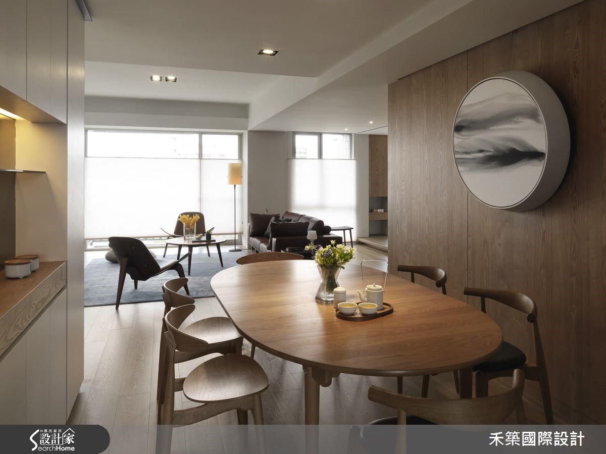 本案為 35 坪居宅,屋主為一對邁入退休生活的夫妻,由