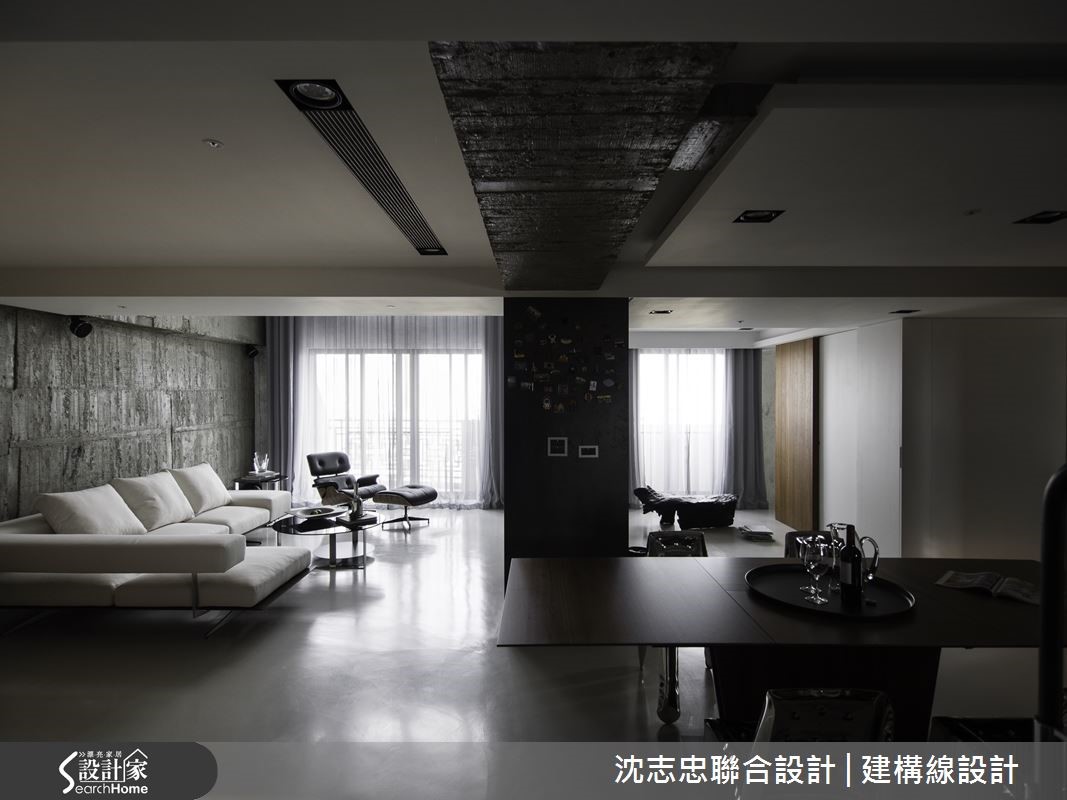 在沈志忠設計師的規劃下,Loft 風與現代風跳脫制式,