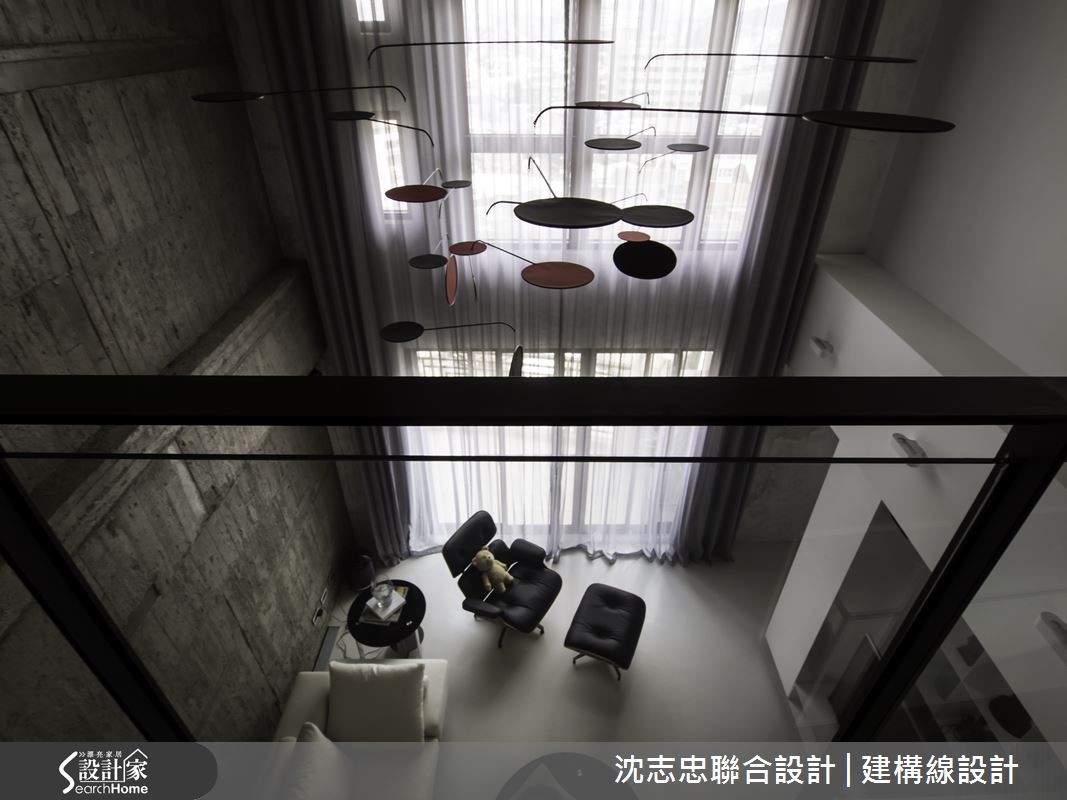 在沈志忠設計師的規劃下,Loft 風與現代風跳脫制式,