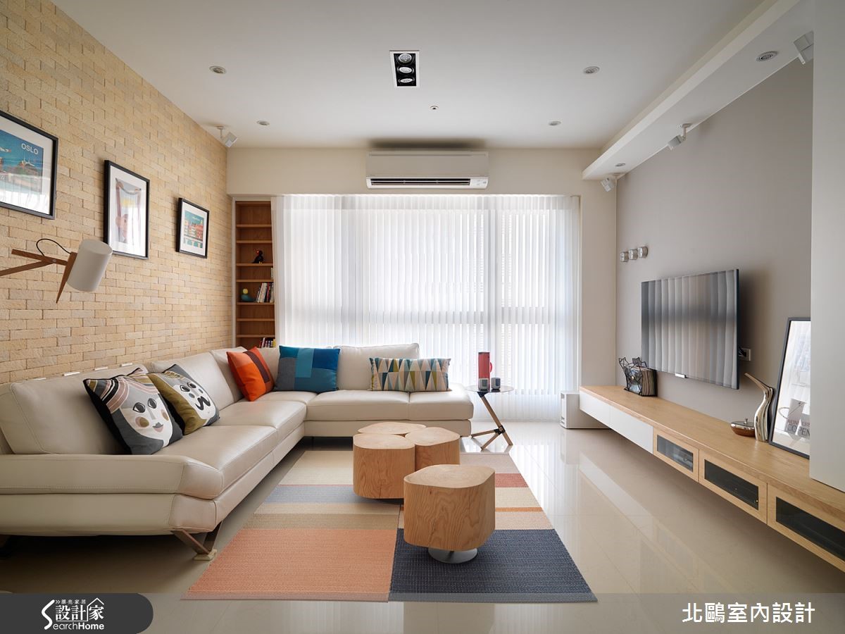明亮的北歐風向來是備受大眾喜愛的室內風格,舒適自然