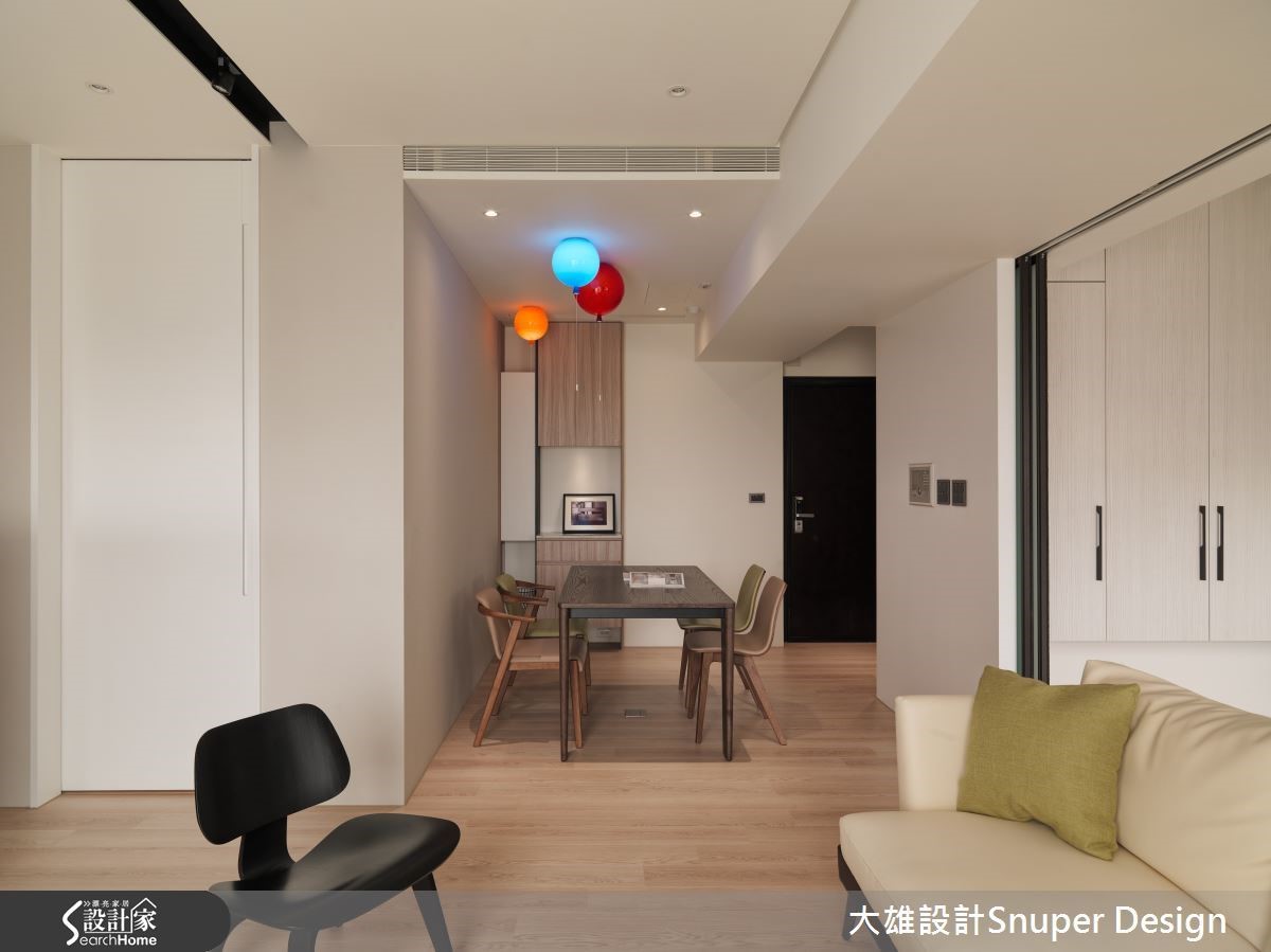 坪數不大也能擁有清新宜人的生活氛圍!用建築概念破解