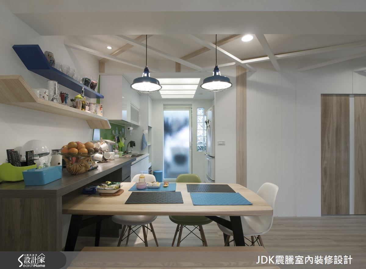 如果家中有長輩和小孩,那麼清新自然的北歐風一定是不