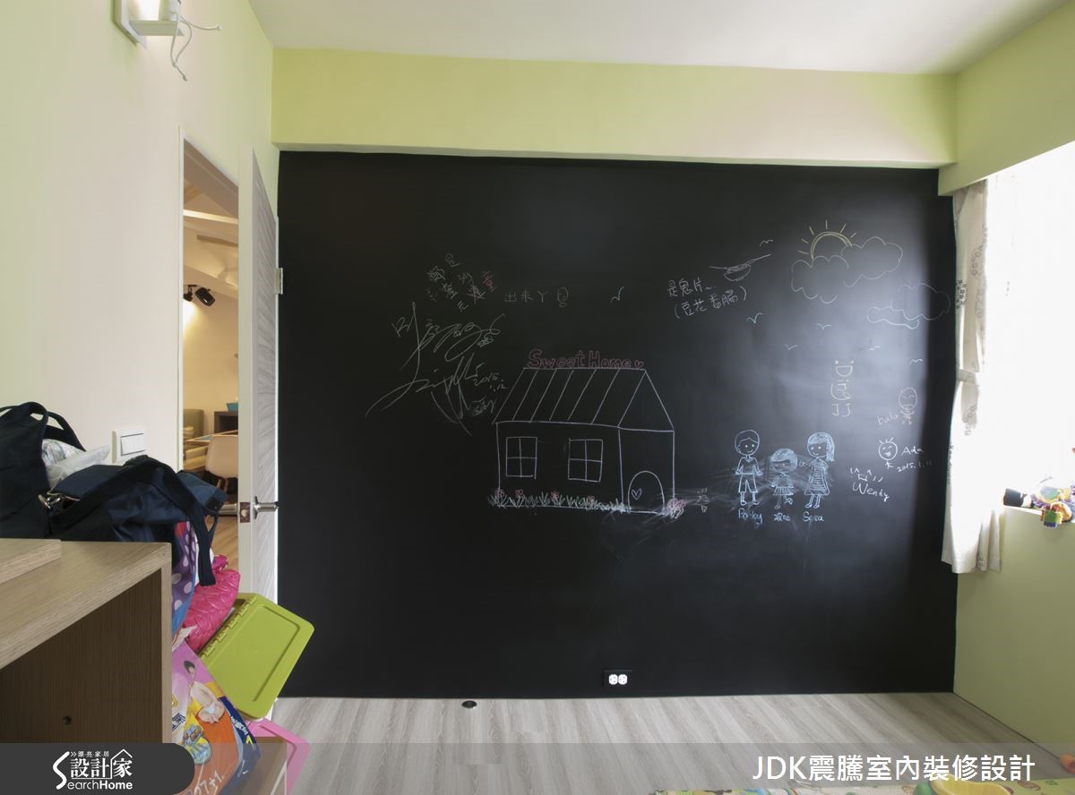 如果家中有長輩和小孩,那麼清新自然的北歐風一定是不