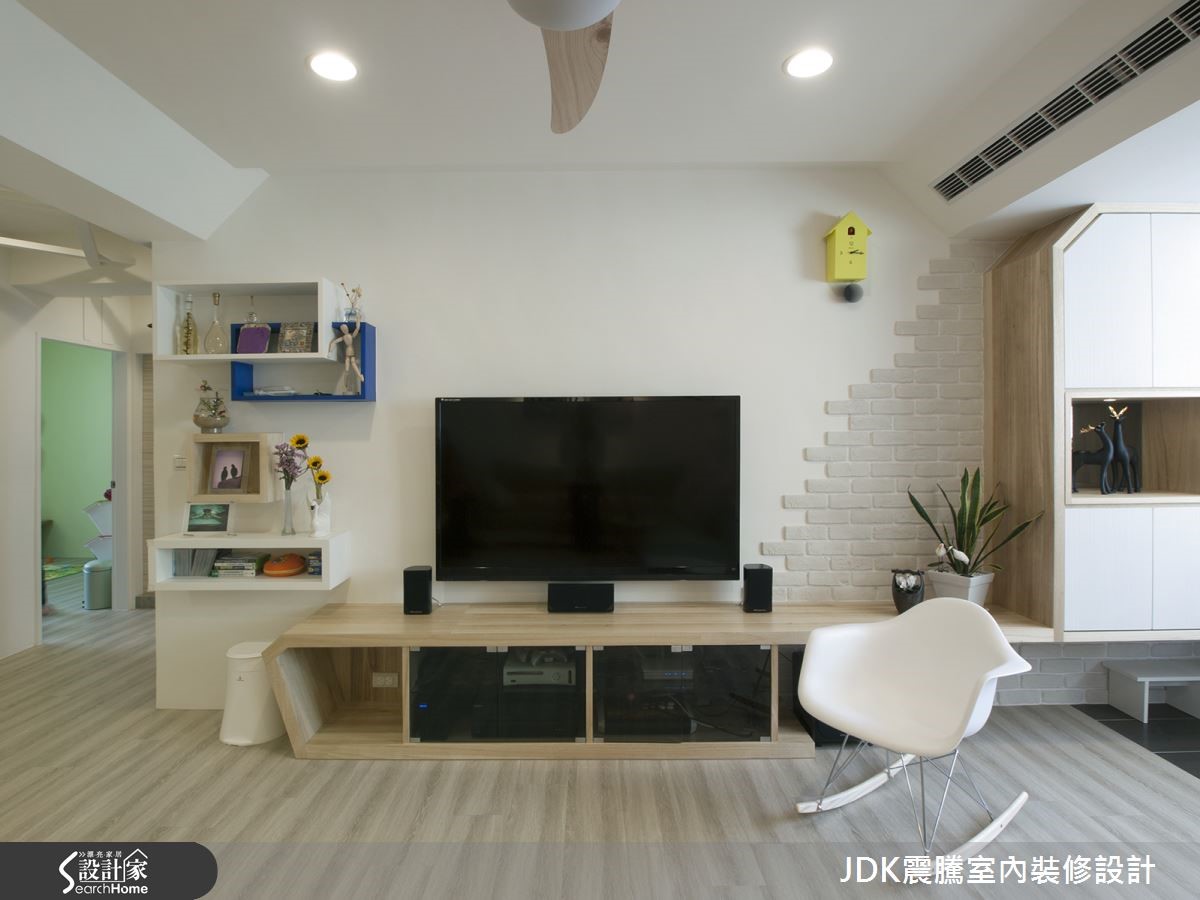如果家中有長輩和小孩,那麼清新自然的北歐風一定是不