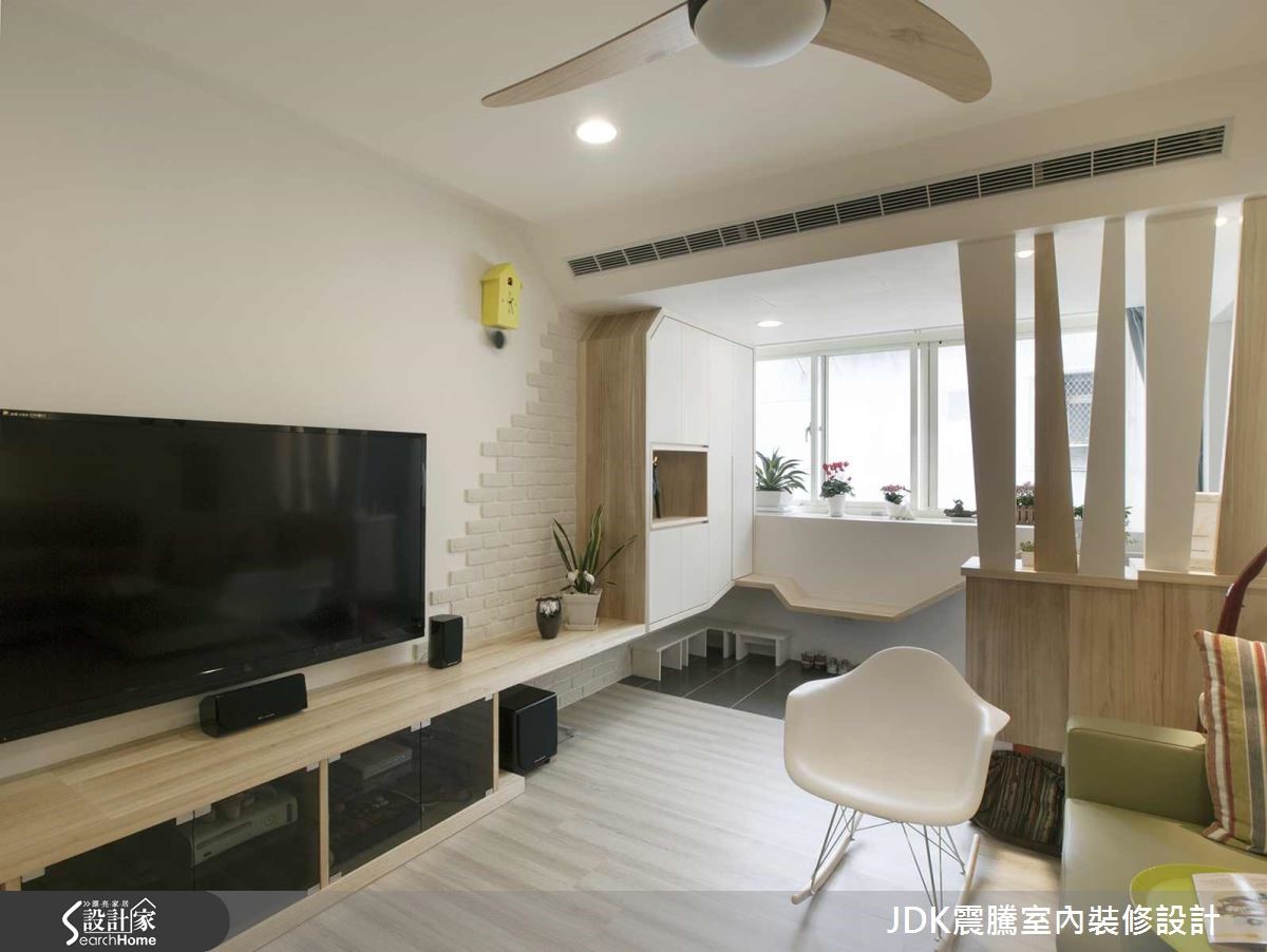 如果家中有長輩和小孩,那麼清新自然的北歐風一定是不
