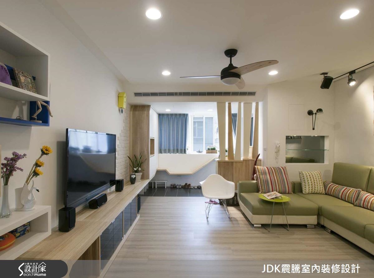 如果家中有長輩和小孩,那麼清新自然的北歐風一定是不