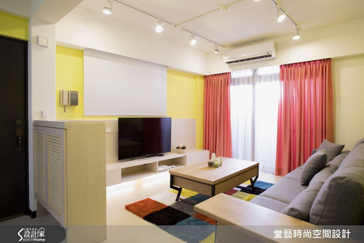 位於台北市信義區的老屋,是長輩留給 28 歲屋主的房子