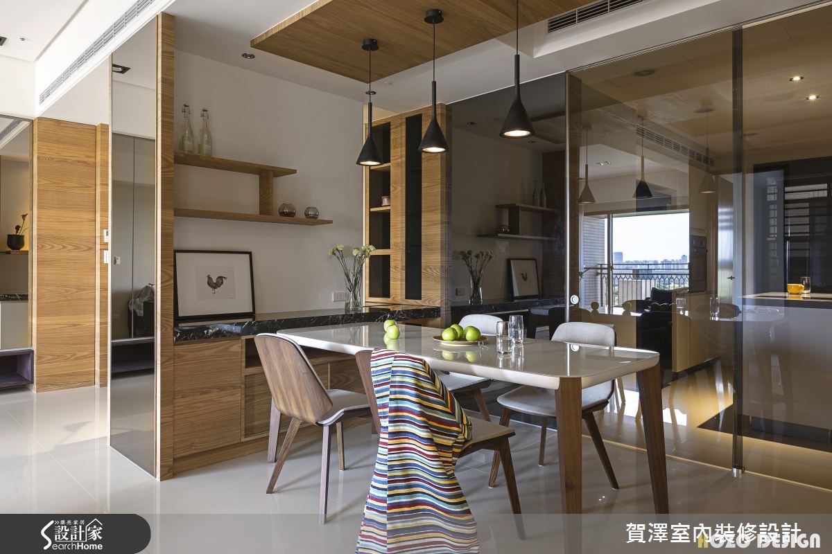 位於竹北市的 40 坪宅邸,是一對姊妹花共同購買的房子