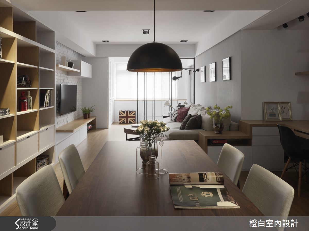 位於北市的 34 坪居宅前身為大齡老屋,為了打造出屋主