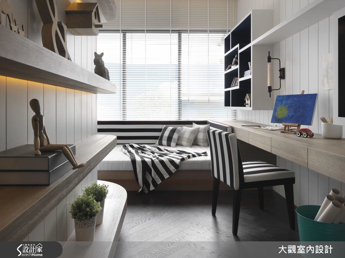 走入知名建案樣品屋,屋內與戶外大環境毫無違和感的海