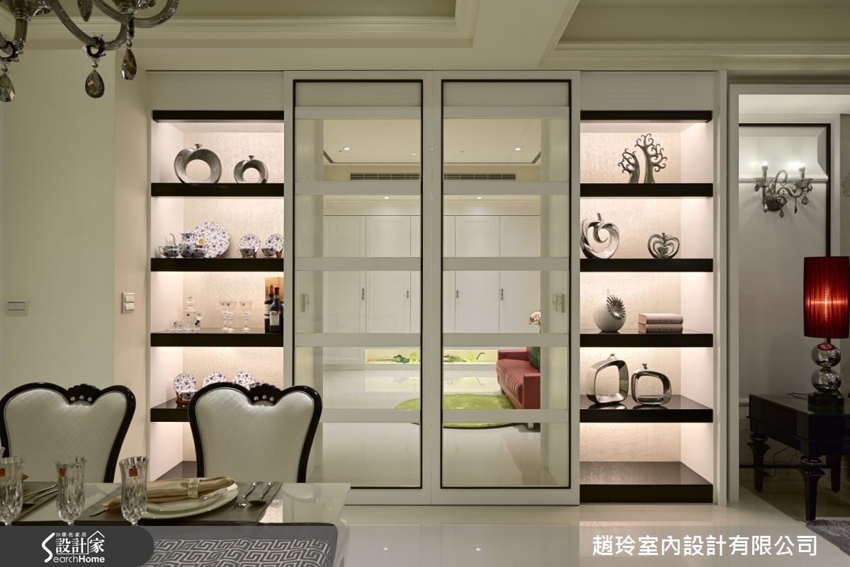 新古典風格因為高貴、優雅的形象,不僅可以彰顯居住者
