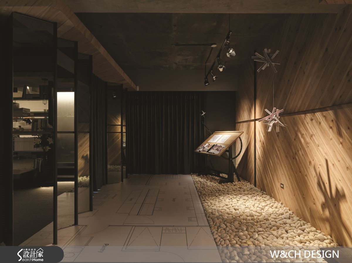 位於新北市新莊區的中古單層空間,就是 W & CH DESIGN