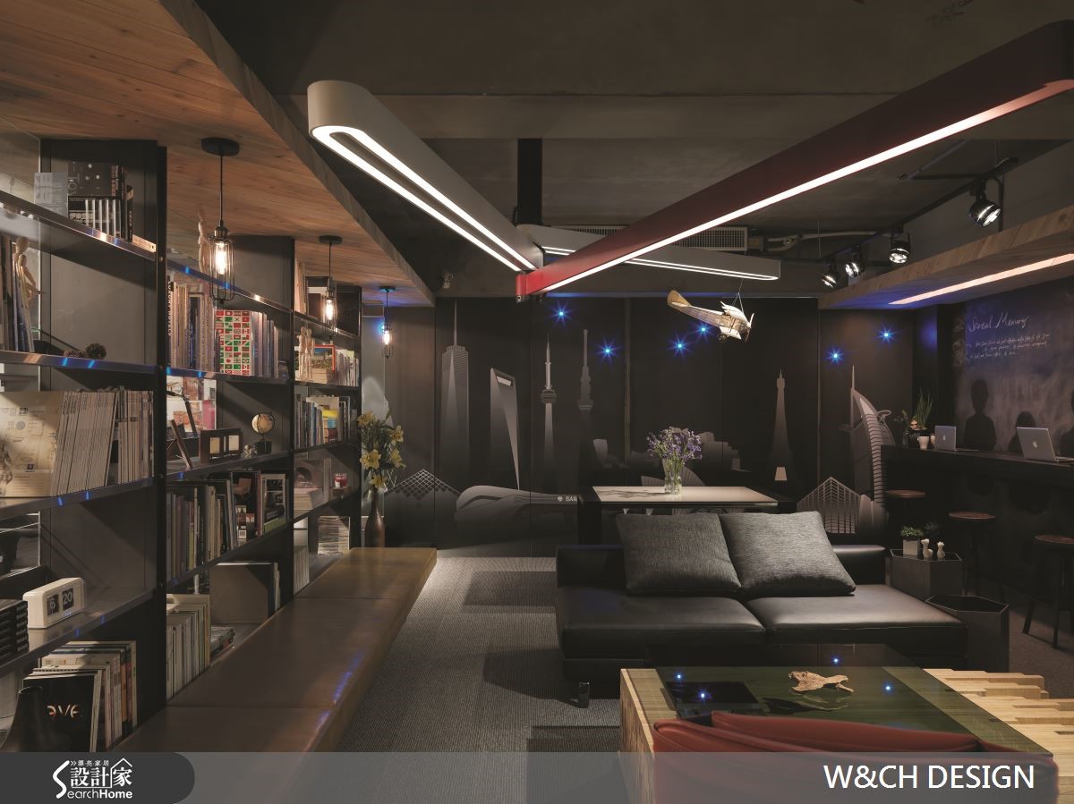 位於新北市新莊區的中古單層空間,就是 W & CH DESIGN