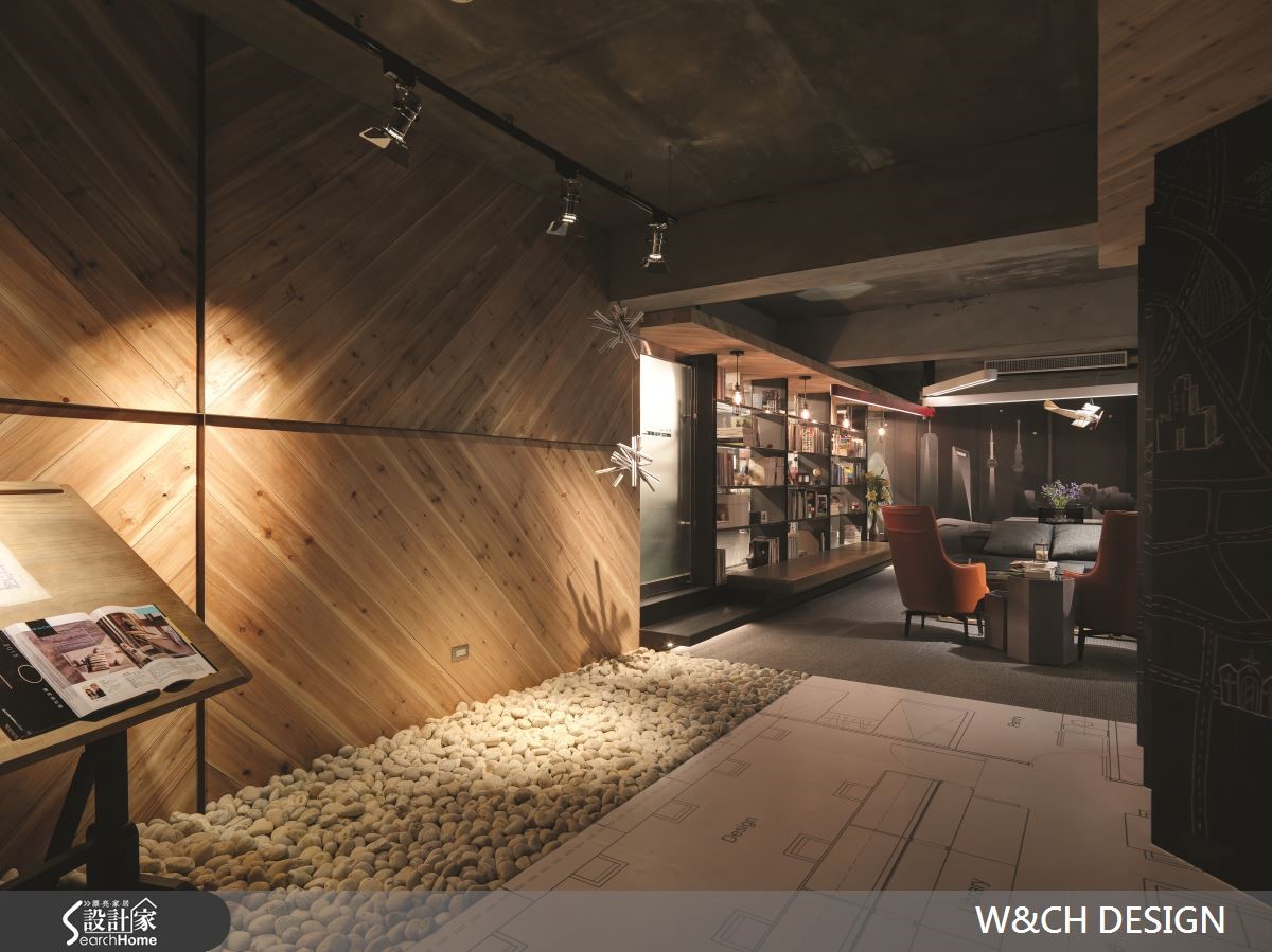 位於新北市新莊區的中古單層空間,就是 W & CH DESIGN