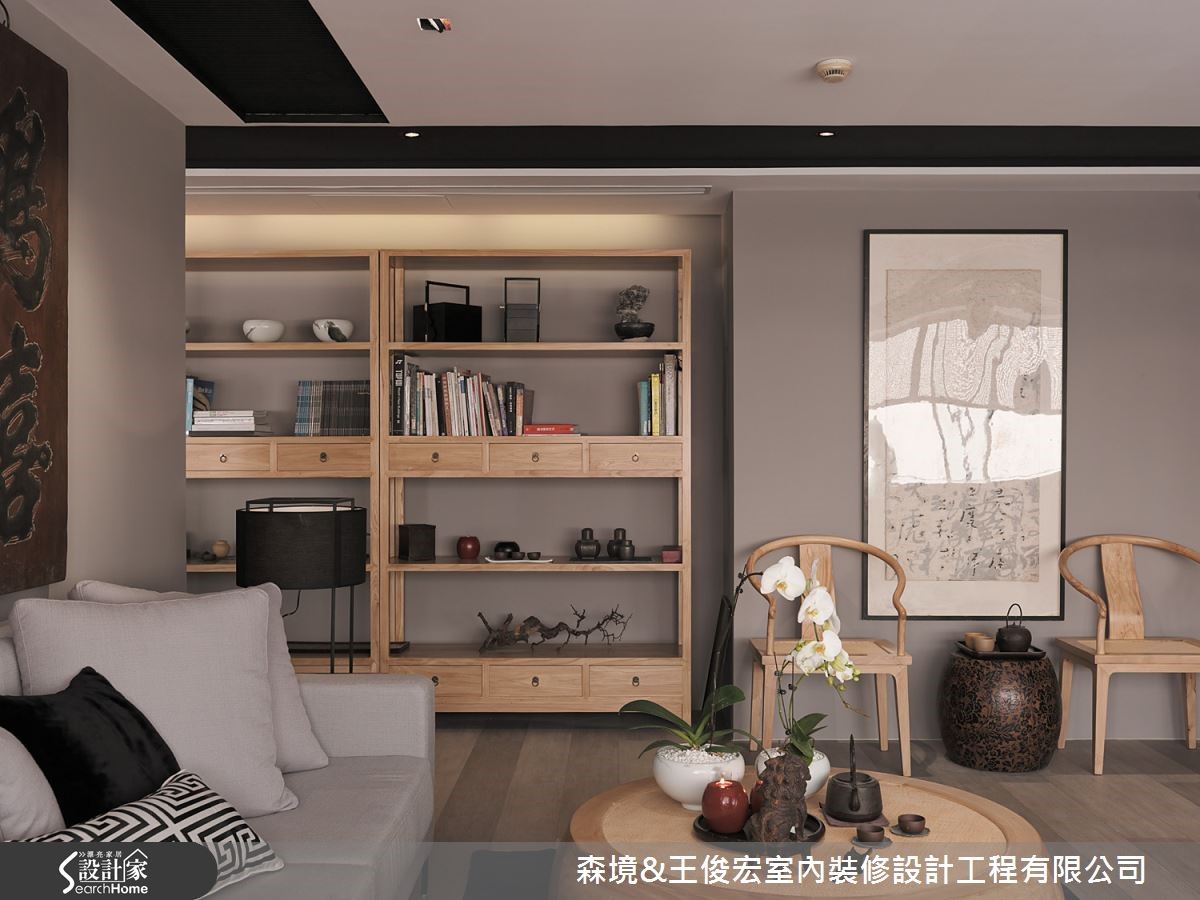 座落上海徐匯市中心的 35 坪辦公室,是王俊宏設計深入
