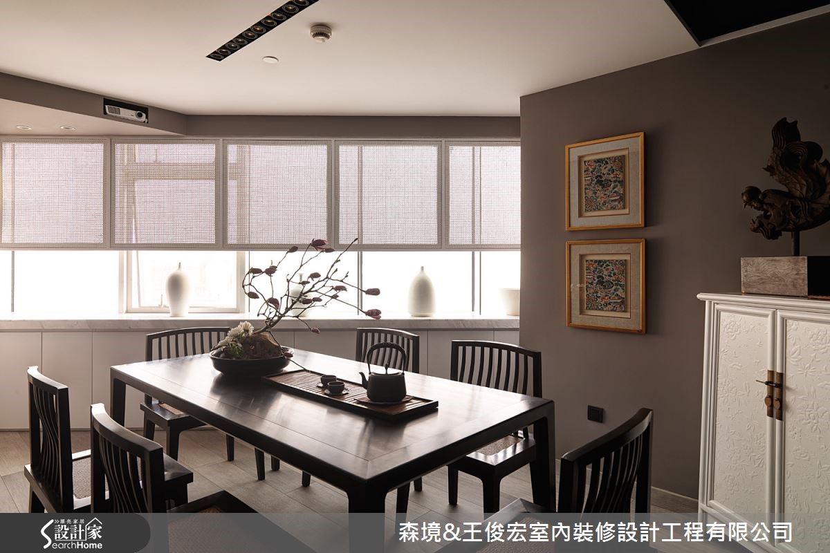 座落上海徐匯市中心的 35 坪辦公室,是王俊宏設計深入