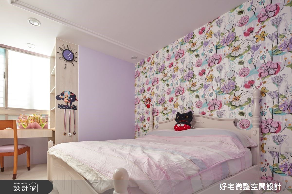 38 坪老屋,由於原先生活動線狹窄,且房間數量不足,