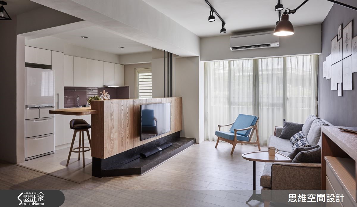屋齡超過 30 年的老屋,原本作為出租用途,因此房型較