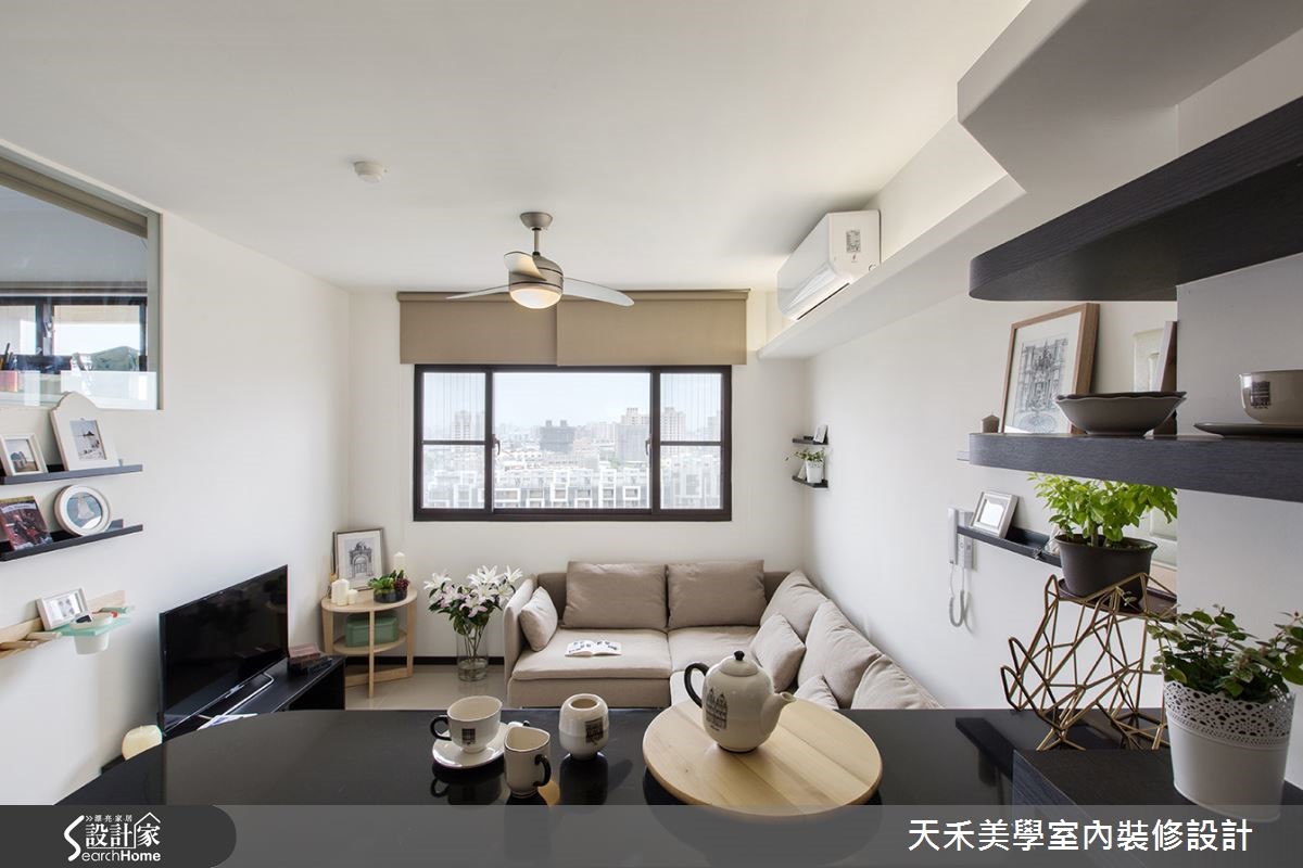 19坪住宅,設計師以超值預算,做出符合一家子的空間設