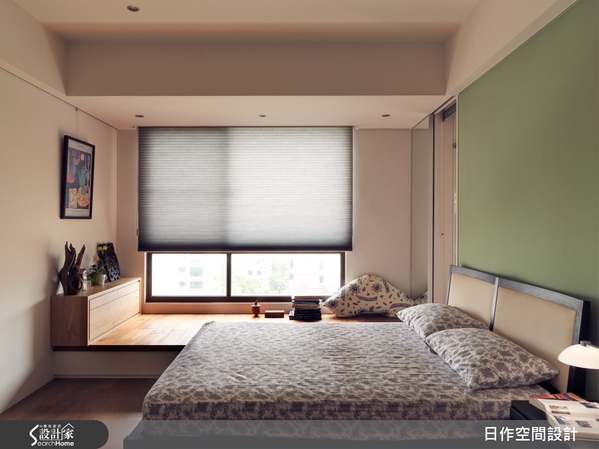 位於新北市林口區的 30 坪居所,以木質作為居宅主調,