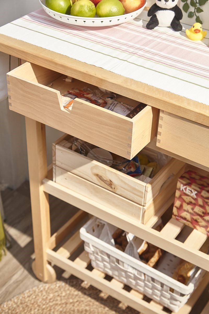 運用家具櫃體:IKEA FÖRHÖJA 廚房推車NT.$3,490元 運用家具櫃體:IKEA FÖRHÖJA 廚房推車NT.$3,490元
