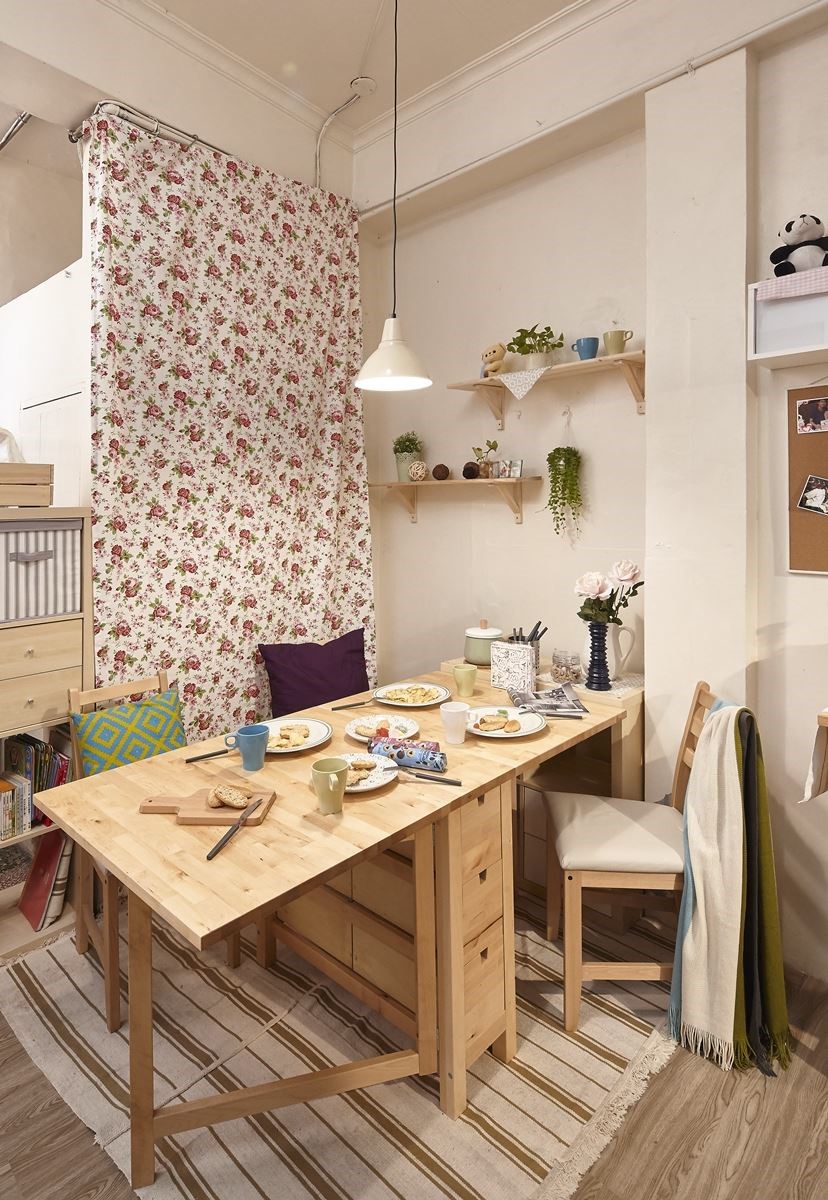 運用家具櫃體:IKEA NORDEN折疊桌NT.$7,990元 運用家具櫃體:IKEA NORDEN折疊桌NT.$7,990元