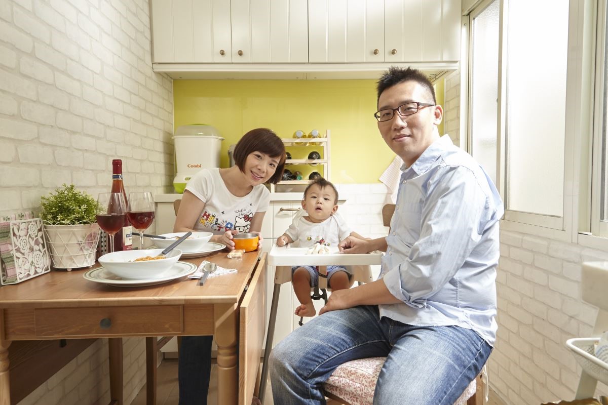 超過40年老公寓是公公婆婆的起家厝,屋主夫妻兩人結婚