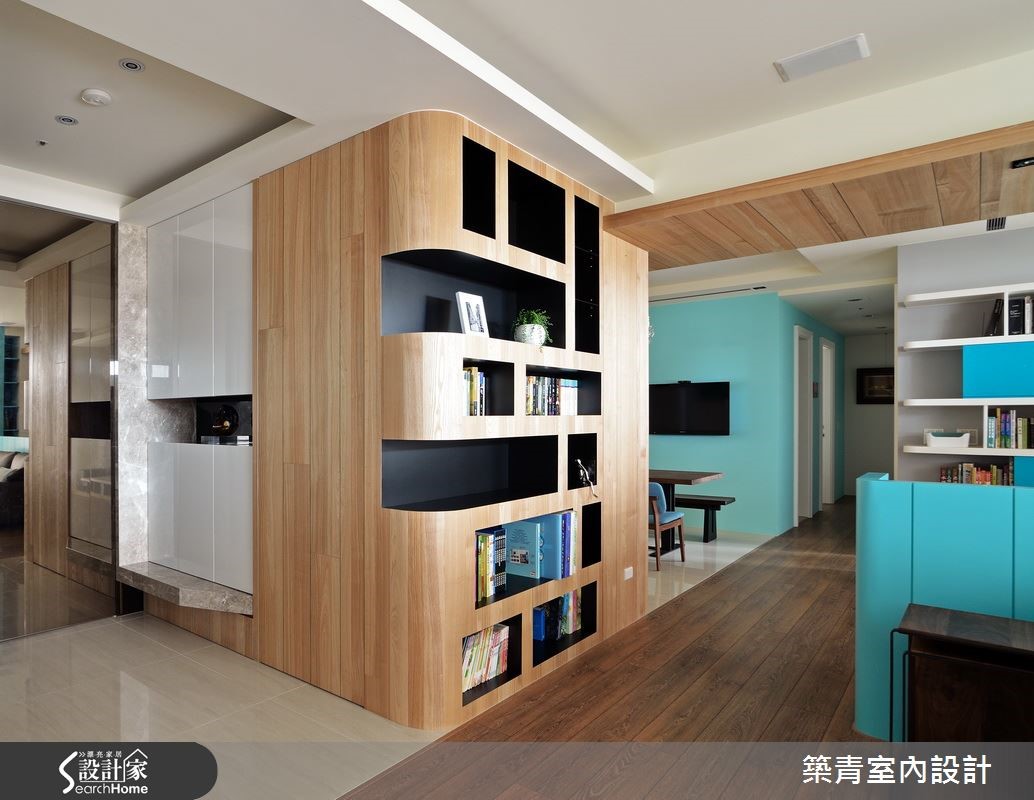 家中有 3 個活潑男孩的屋主夫妻,買下位於台中市的 45