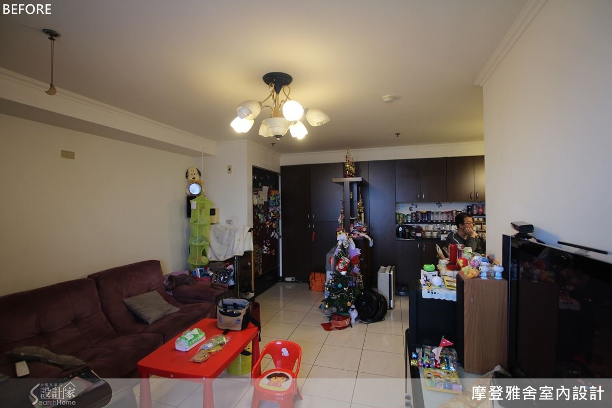擅長格局破解的汪哥,大膽翻轉廚房、餐廳位置,乾坤大