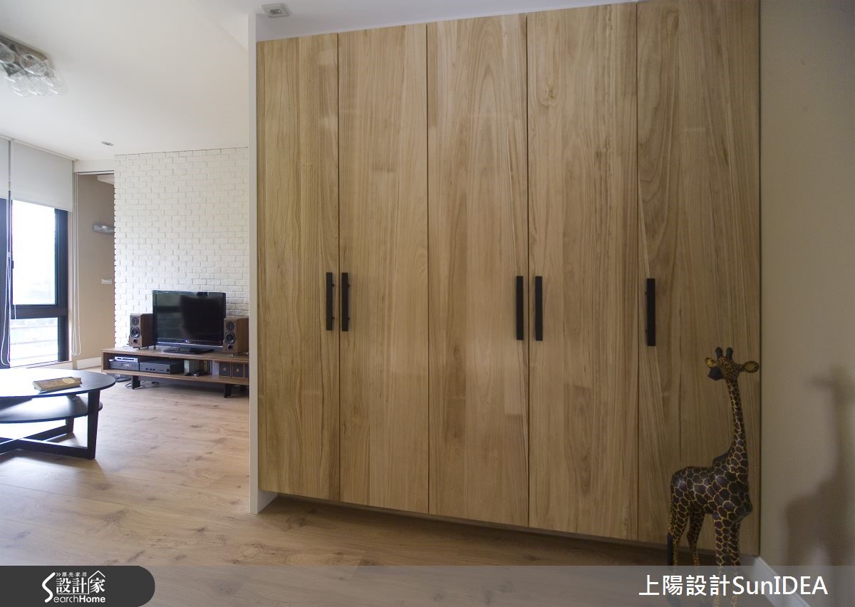 位於台北天母的 37 坪居宅,設計師挹注舒適的北歐語彙