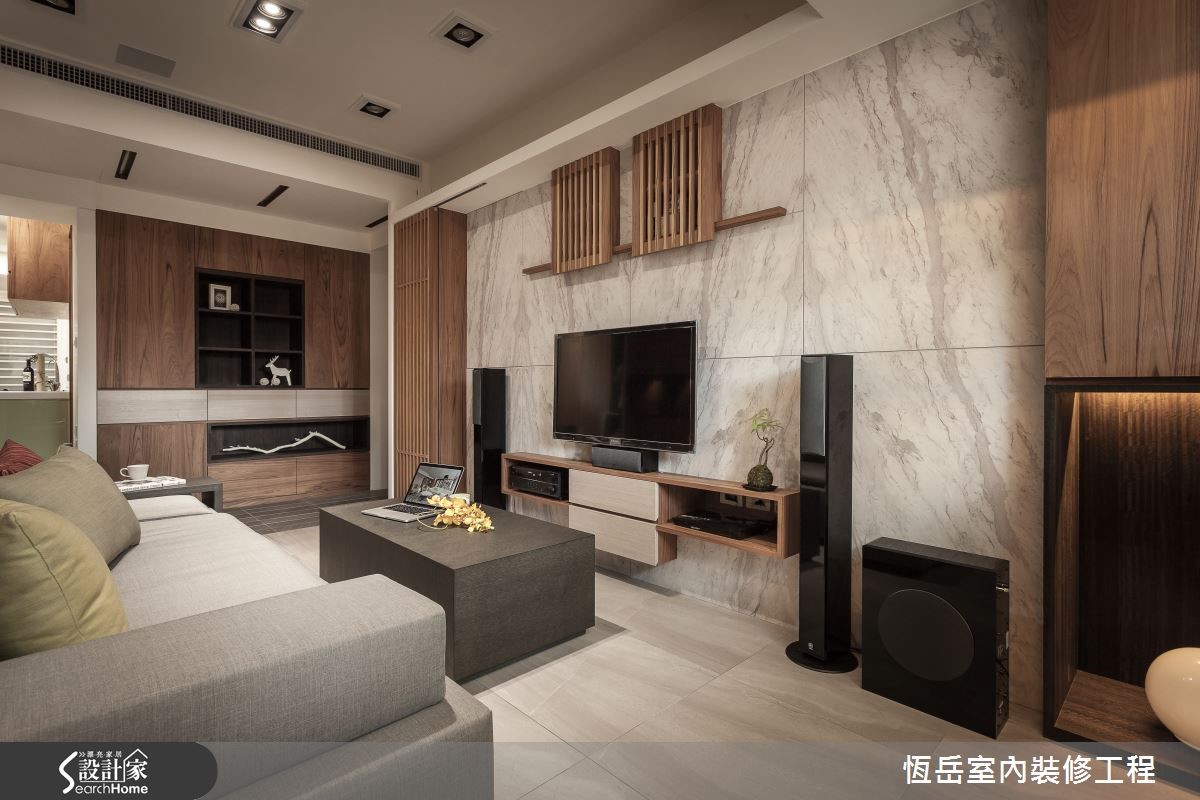 為符合鍾情道地日式風格的屋主喜好,設計師將專屬木感