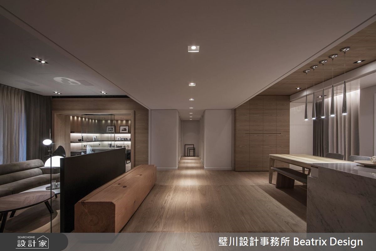 破除原先建商給予的零碎規劃,以全開放觀點為旅居國外