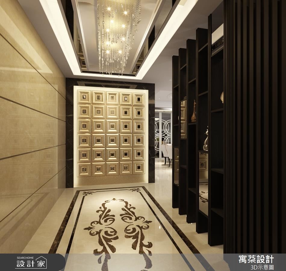 位於桃園的 200 坪大宅,在設計師規劃下,讓三層樓各