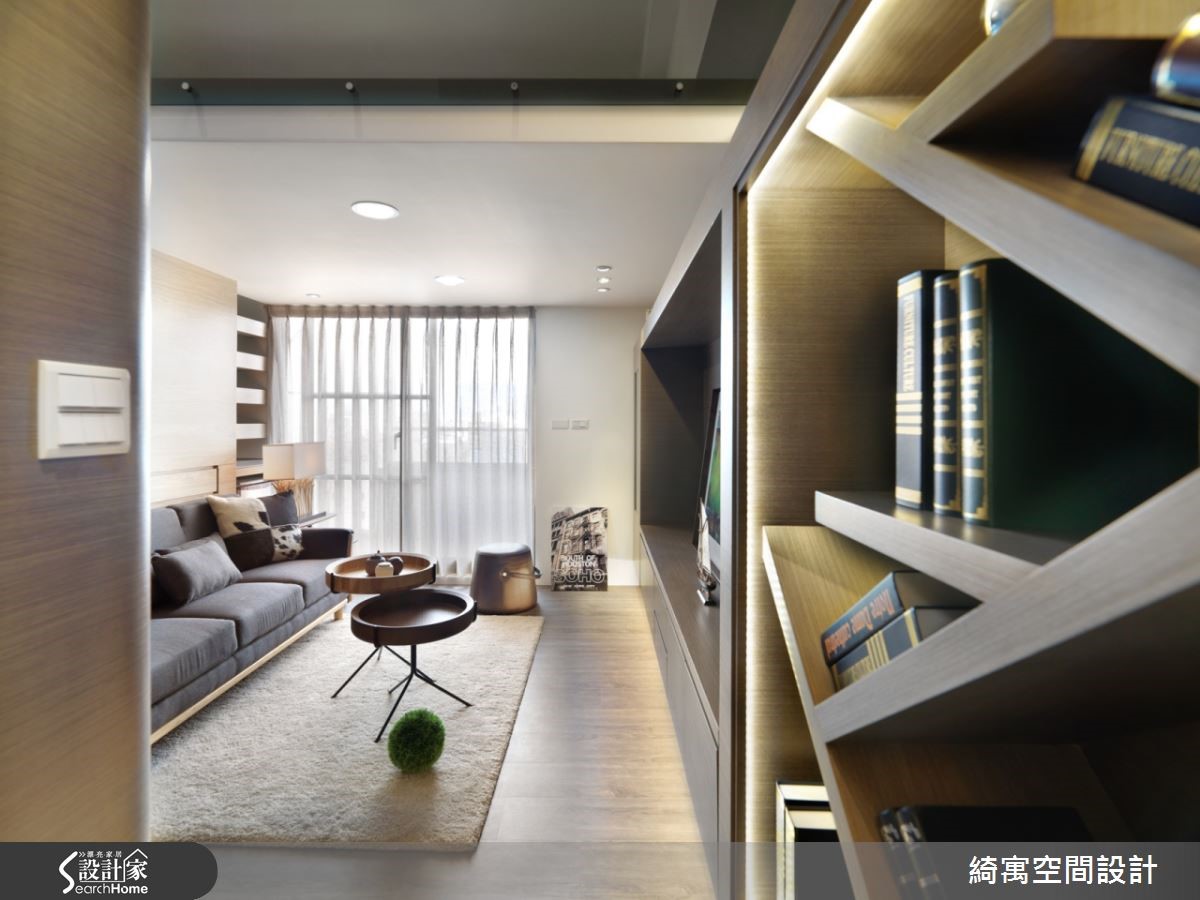 位於台北市的 9 坪小宅,由於屋主平時住在國外,希望
