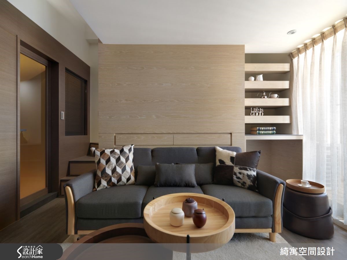 位於台北市的 9 坪小宅,由於屋主平時住在國外,希望