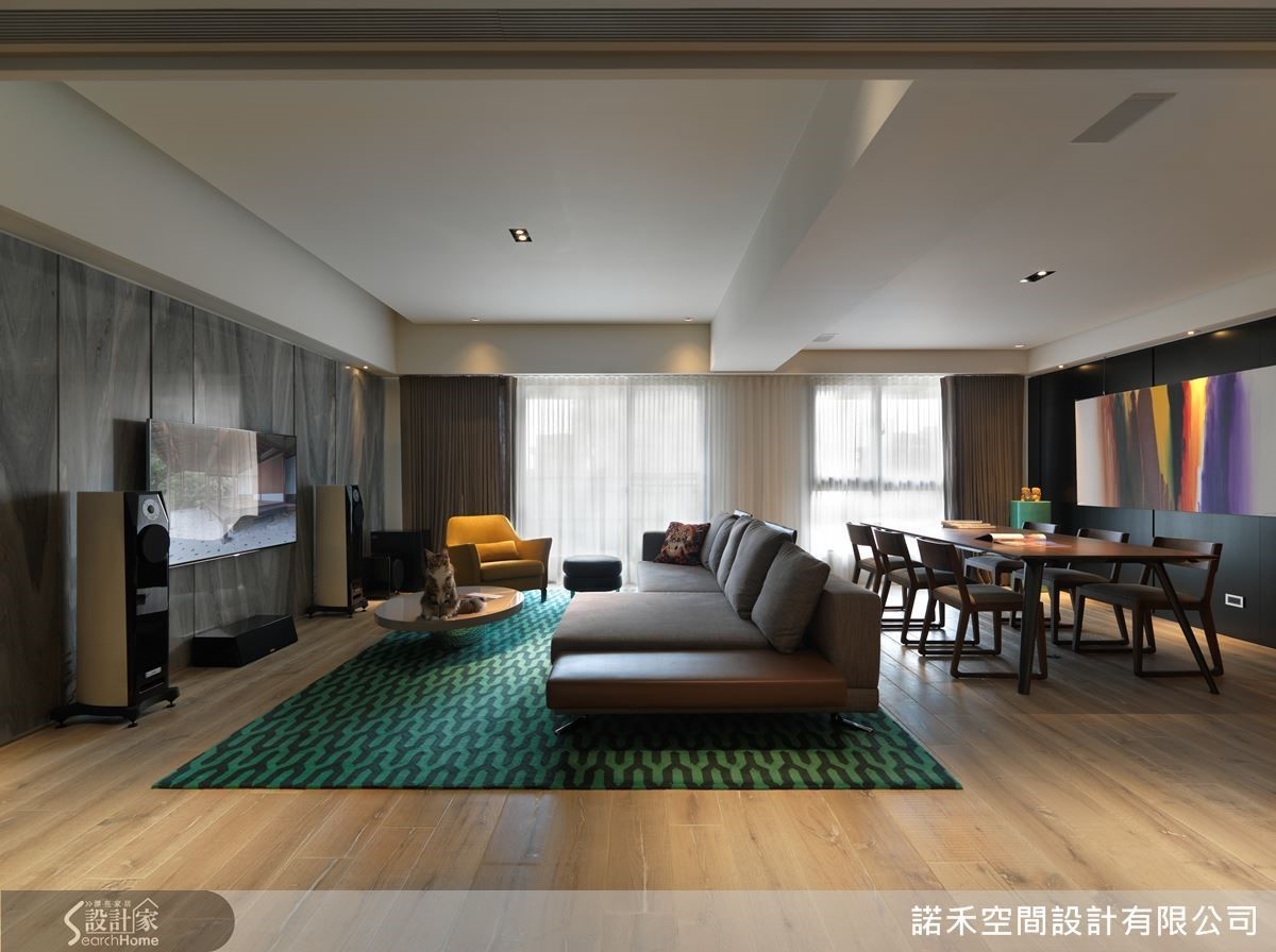 一個能吸收壓力,釋放靈感的場域,是空間設計師的住所