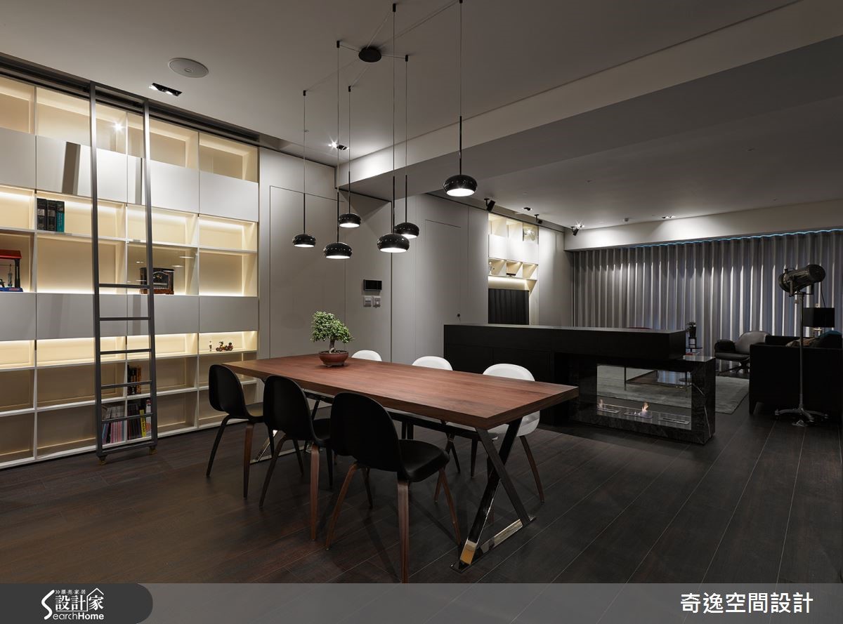 位於新北市林口區的 50 坪居宅,原先建商規畫 3 房設